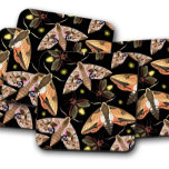 Moth Insect Bug | Onderzetter Moth Cork Set<br><div class="desc">Moth Insect Bug | Onderzetter Moth Cork Set | #moth,  #bugs,  #insectkusters,  mothcolachtbaan,  #firefly,  #insects,  #mothoasterset,  #fireflies</div>