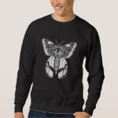 Moth Insect Magical Esoteric Line Illustration 1 Trui (Voorkant)