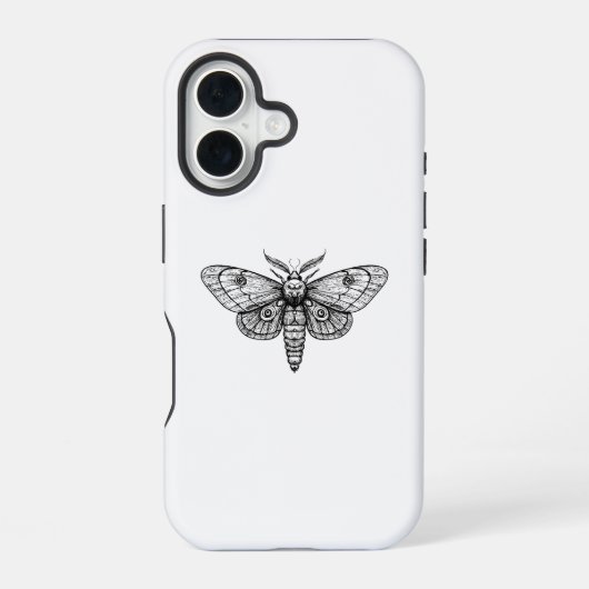 Moth iPhone 16 Hoesje (Achterkant)