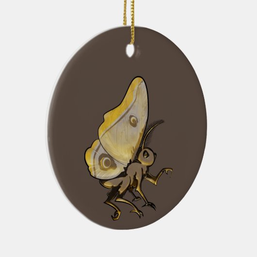 Moth Keramisch Ornament (Rechts)