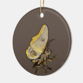 Moth Keramisch Ornament (Links)