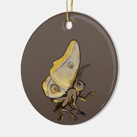 Moth Keramisch Ornament (Links)