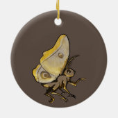 Moth Keramisch Ornament (Achterkant)