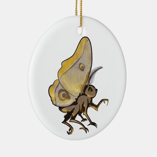 Moth Keramisch Ornament (Rechts)