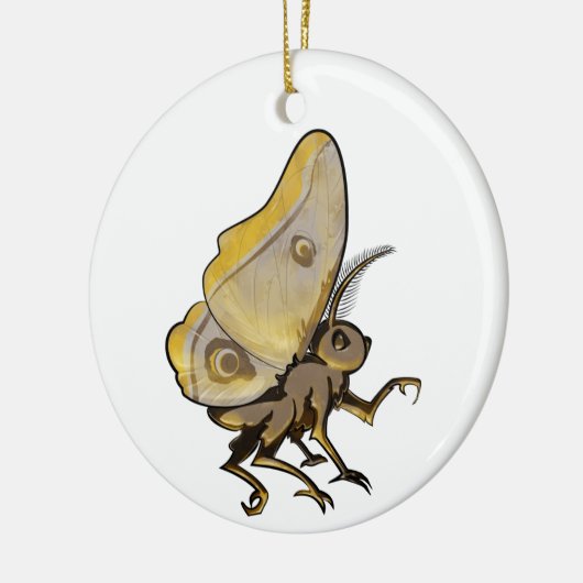 Moth Keramisch Ornament (Links)