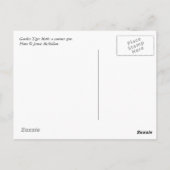 Moth Magic: Garden Tiger Moth postcard Briefkaart (Achterkant)