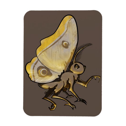Moth Magneet (Verticaal)
