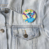 Moth Man Button (In situ)