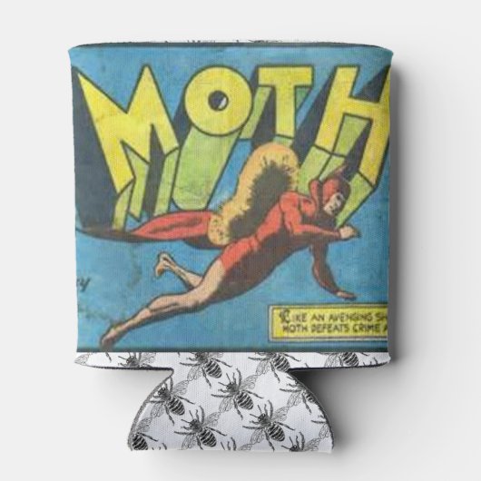 Moth Man kan Kooz Blikjeskoeler (Achterkant)