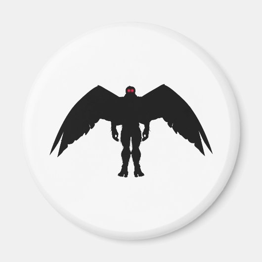 Moth Man Magneet (Voorkant)