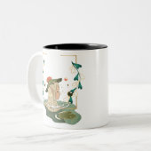 Moth Mask Fairy Girl Mok (Voorkant links)