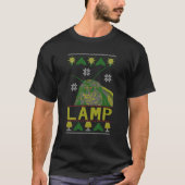 Moth Meme Lamp Ugly KerstSweater T-shirt (Voorkant)