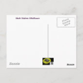 Moth Mullein Wildflower Briefkaart (Achterkant)