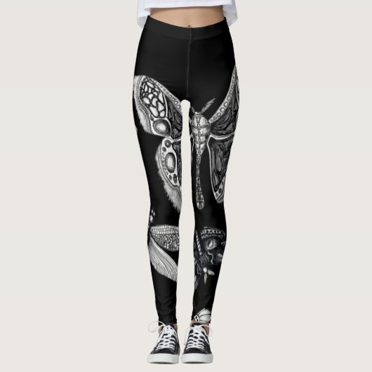 Moth naar een vlam-Leggings Leggings (Voorkant)