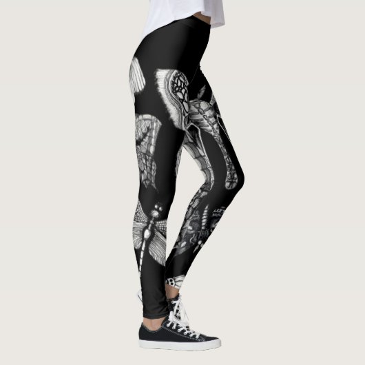 Moth naar een vlam-Leggings Leggings (Rechts)