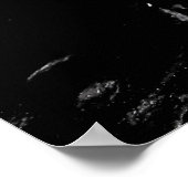 Moth op de schedel poster (Hoek)