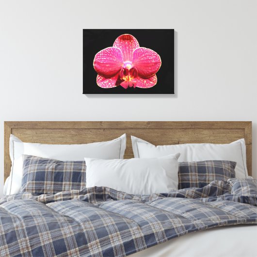 Moth Orchid Canvas Afdrukken (Insitu (Slaapkamer))
