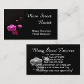 Moth Orchid Pink Flowers Visitekaartje (Voorkant / Achterkant)