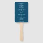 Moth Orchid Trouwprogramma Fan Handwaaier (Achterkant)