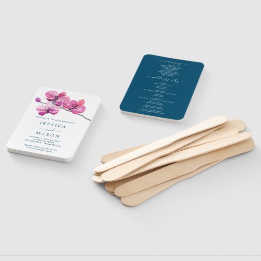 Moth Orchid Trouwprogramma Fan Handwaaier (Niet-gemonteerd)