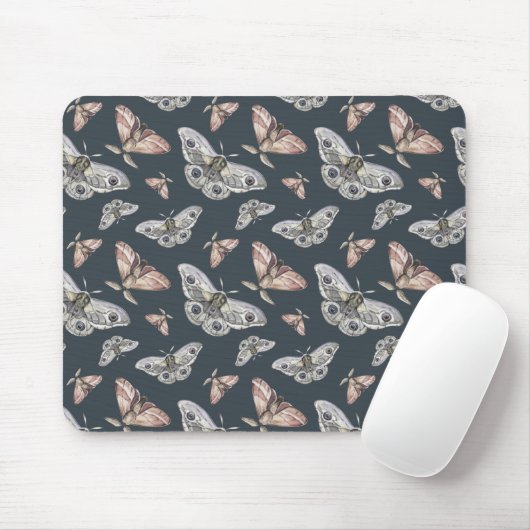 Moth Pattern Muismat (Met muis)