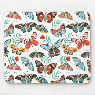 Moth Pattern Muismat