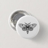 Moth Ronde Button 3,2 Cm (Voorkant /achterkant)