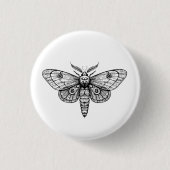 Moth Ronde Button 3,2 Cm (Voorkant)