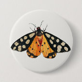 Moth Ronde Button 7,6 Cm (Voorkant)