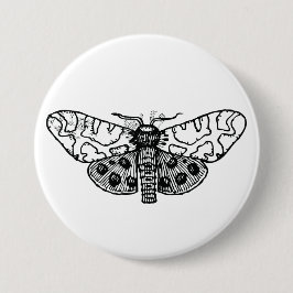 Moth Ronde Button 7,6 Cm
