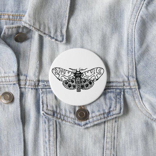 Moth Ronde Button 7,6 Cm (In situ)