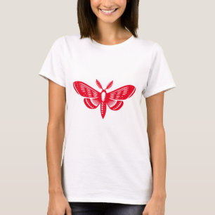 Moth - rood t-shirt