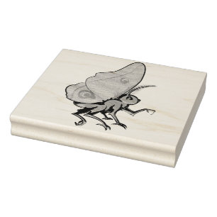 Moth Rubberstempel