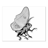 Moth Rubberstempel (Afrduk)