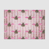  Moth Striped Tissuepapier (Voorkant)