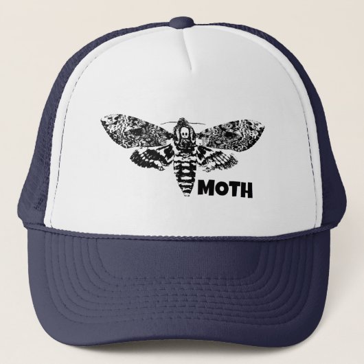 MOTH The Band Official Logo Hat Trucker Pet (Voorkant)