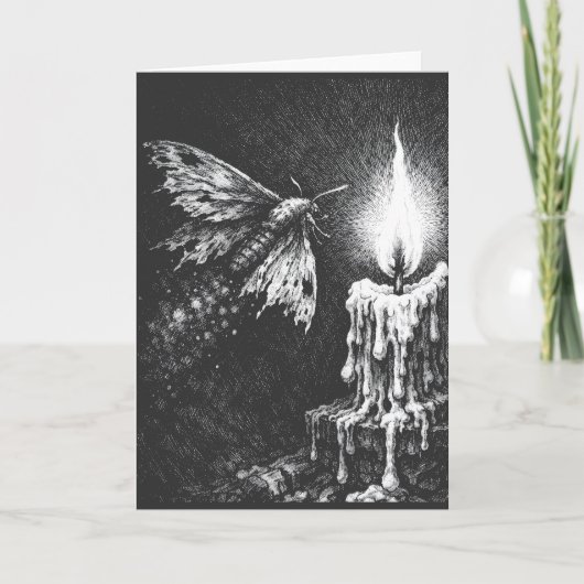 Moth to the Flame — door BurnsInHell Kaart (Voorkant)