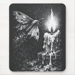 Moth to the Flame — door BurnsInHell Muismat