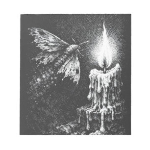 Moth to the Flame — door BurnsInHell Notitieblok