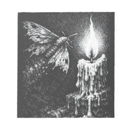 Moth to the Flame — door BurnsInHell Notitieblok