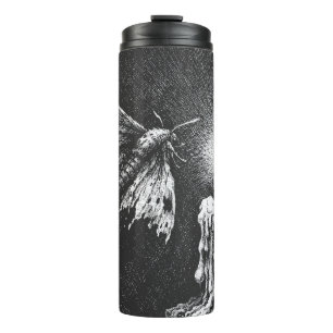 Moth to the Flame — door BurnsInHell Thermosbeker