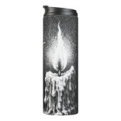 Moth to the Flame — door BurnsInHell Thermosbeker (Geroteerd rechts)