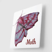 Moth Vierkante Klok (Hoek)