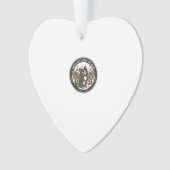Moth Vlinder Kat POD Vector Kunst - Moth Vlinder Ornament (voorkant)