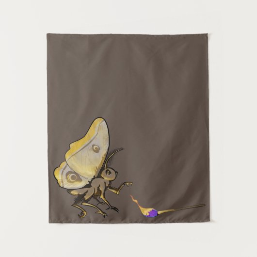 Moth Wandkleed (Voorkant)