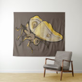 Moth Wandkleed (In Situ (horizontaal))