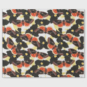 Moth Wrapping Paper Cadeaupapier (Vlak)