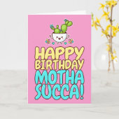 Motha Succa Pun Kaart (Gele Bloem)