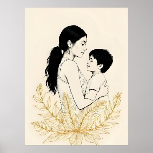 Mother and Child III Poster (Voorkant)