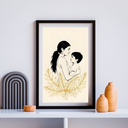Mother and Child IV Poster